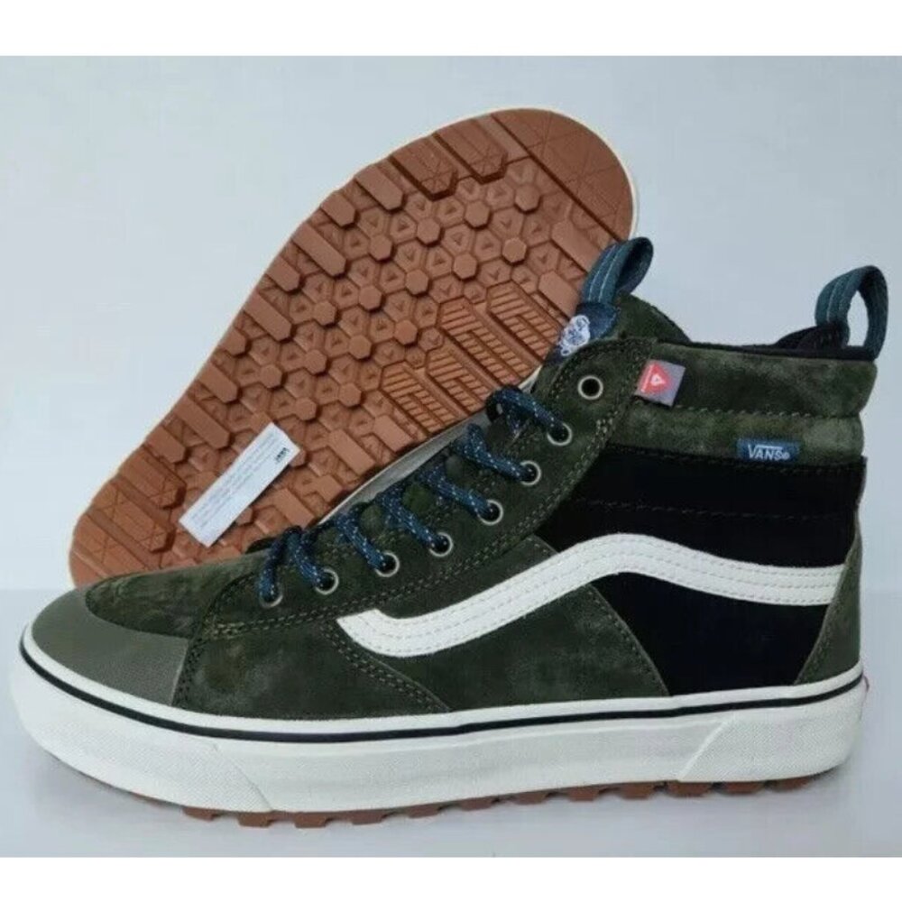 New Vans Sk8 Hi Mte 2 Mens Sneakers Boots 8.0 Olive Army Green